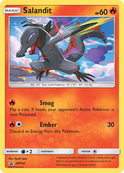 Salandit SM Black Star Promos #SM154