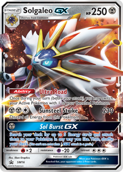 Solgaleo-GX #SM16 SM Black Star Promos