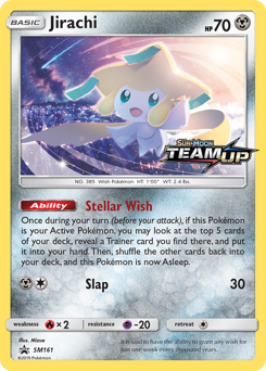 Jirachi #SM161 SM Black Star Promos