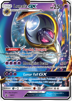 Lunala-GX #SM17 SM Black Star Promos