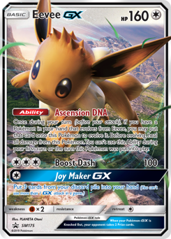 Eevee-GX #SM175 SM Black Star Promos