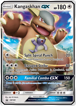 Kangaskhan-GX SM Black Star Promos #SM188