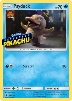 Psyduck #SM199 SM Black Star Promos