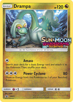 Drampa #SM21 SM Black Star Promos