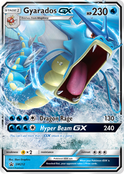 Gyarados-GX #SM212 SM Black Star Promos