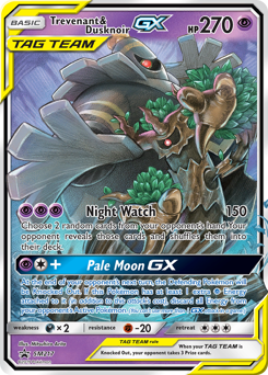 Trevenant & Dusknoir-GX #SM217 SM Black Star Promos