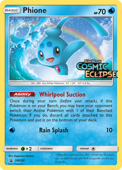 Phione #SM220 SM Black Star Promos
