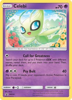 Celebi #SM224 SM Black Star Promos