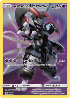 Armored Mewtwo #SM228 SM Black Star Promos