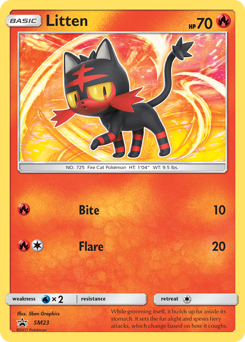 Litten SM Black Star Promos #SM23