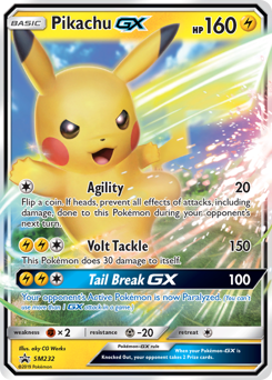 Pikachu-GX #SM232 SM Black Star Promos
