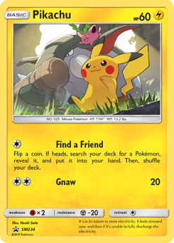 Pikachu #SM234 SM Black Star Promos