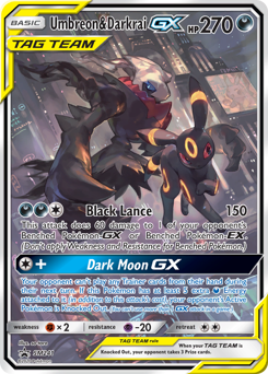 Umbreon & Darkrai-GX #SM241 SM Black Star Promos