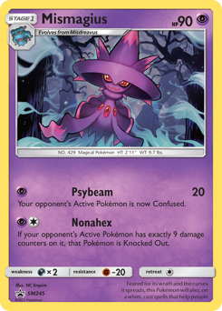 Mismagius SM Black Star Promos #SM245