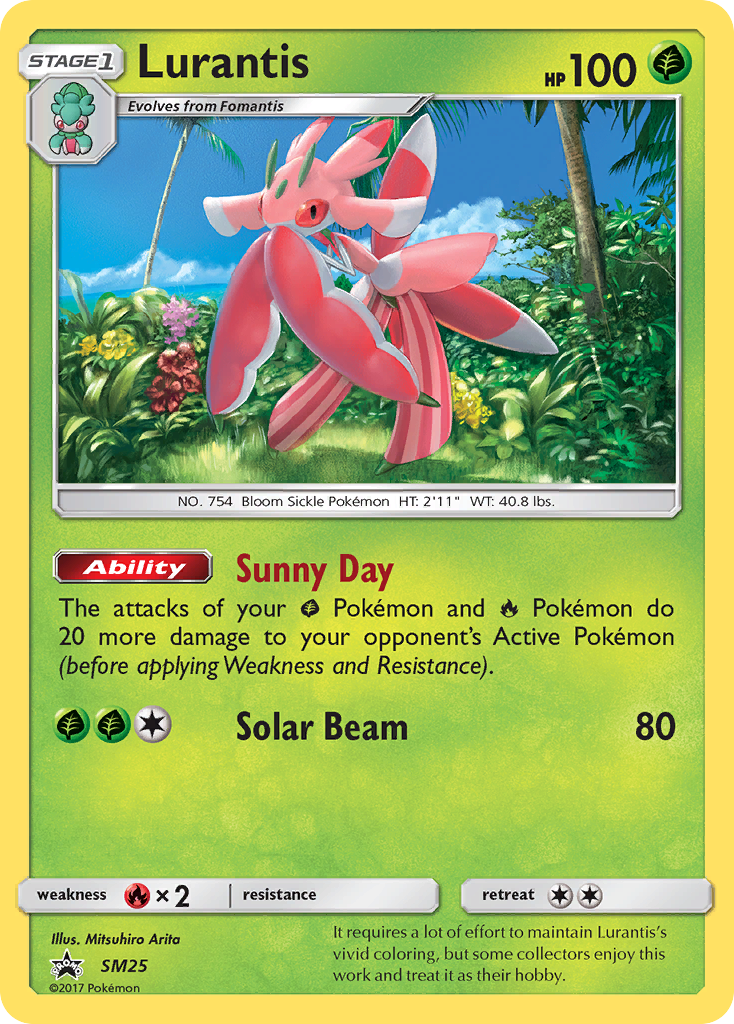 Lurantis #SM25 SM Black Star Promos