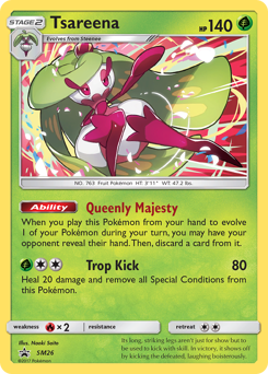 Tsareena #SM26 SM Black Star Promos