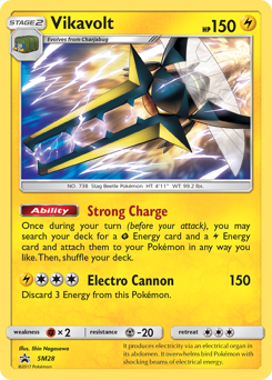 Vikavolt #SM28 SM Black Star Promos