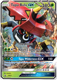 Tapu Bulu-GX #SM32 SM Black Star Promos