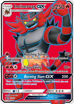 Incineroar-GX #SM38 SM Black Star Promos