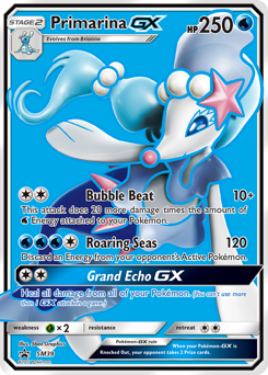 Primarina-GX #SM39 SM Black Star Promos