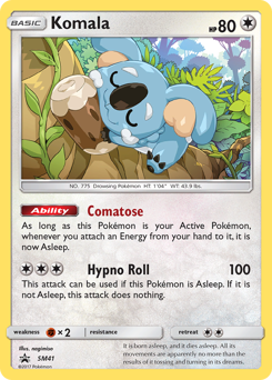Komala #SM41 SM Black Star Promos