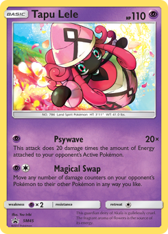 Tapu Lele #SM45 SM Black Star Promos