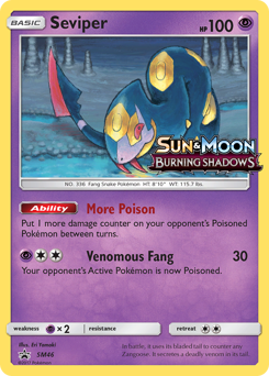 Seviper #SM46 SM Black Star Promos