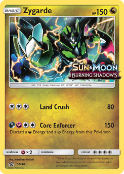 Zygarde SM Black Star Promos #SM48