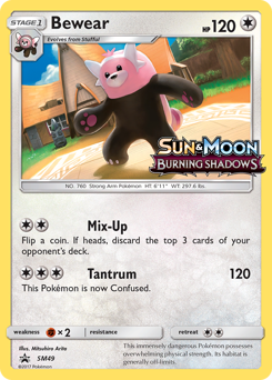 Bewear #SM49 SM Black Star Promos