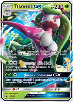 Tsareena-GX #SM56 SM Black Star Promos