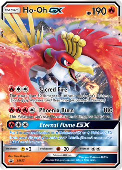 Ho-Oh-GX #SM57 SM Black Star Promos