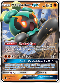 Marshadow-GX #SM59 SM Black Star Promos