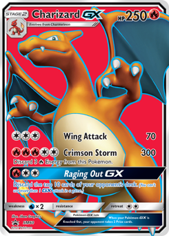 Charizard-GX #SM60 SM Black Star Promos