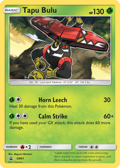 Tapu Bulu #SM61 SM Black Star Promos