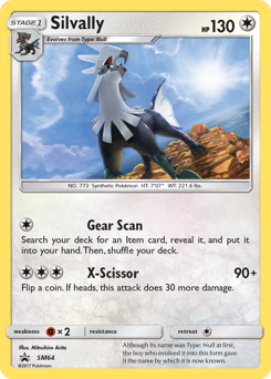 Silvally #SM64 SM Black Star Promos