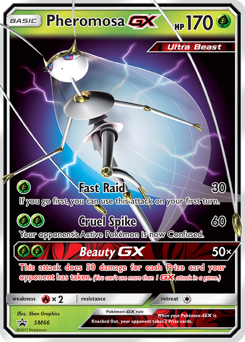 Pheromosa-GX #SM66 SM Black Star Promos