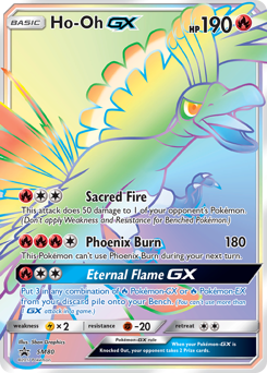 Ho-Oh-GX #SM80 SM Black Star Promos