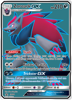 Zoroark-GX #SM84 SM Black Star Promos