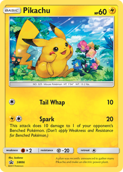 Pikachu #SM86 PSA 10