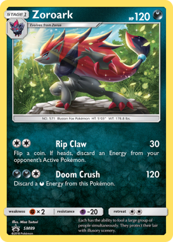 Zoroark promo