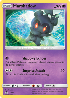 Marshadow SM Black Star Promos #SM93