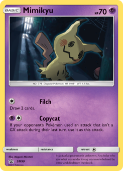 Mimikyu #SM99 SM Black Star Promos