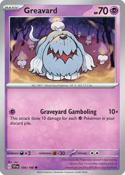 Greavard #104 Scarlet & Violet