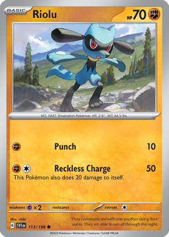Riolu #113 PSA 10