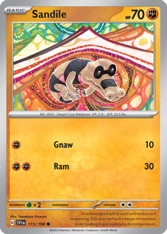 Sandile #115 Scarlet & Violet