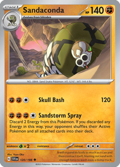 Sandaconda #120 Scarlet & Violet