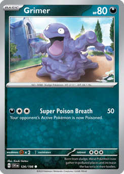 Grimer #126 Scarlet & Violet