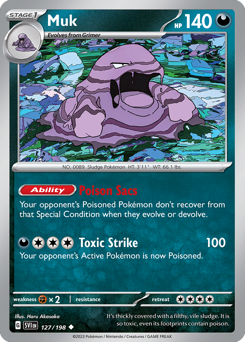 Muk #127 Scarlet & Violet