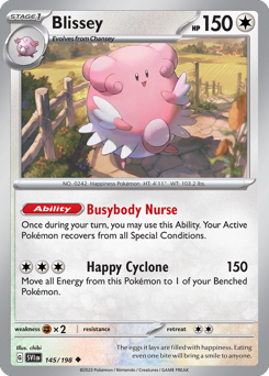 Blissey #145 Scarlet & Violet