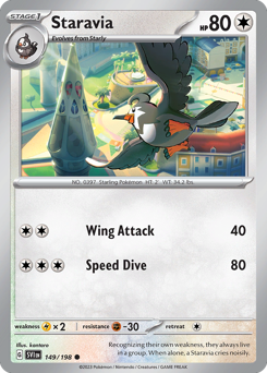 Staravia #149 Scarlet & Violet